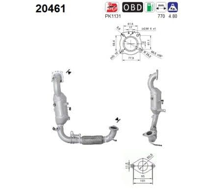 Catalizator AS-PL 20461