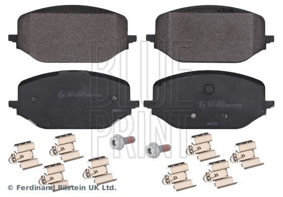 set placute frana,frana disc BLUE PRINT ADBP420160