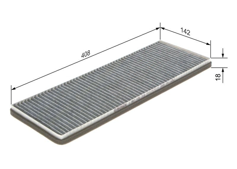 Filtru, aer habitaclu BOSCH 1 987 432 310