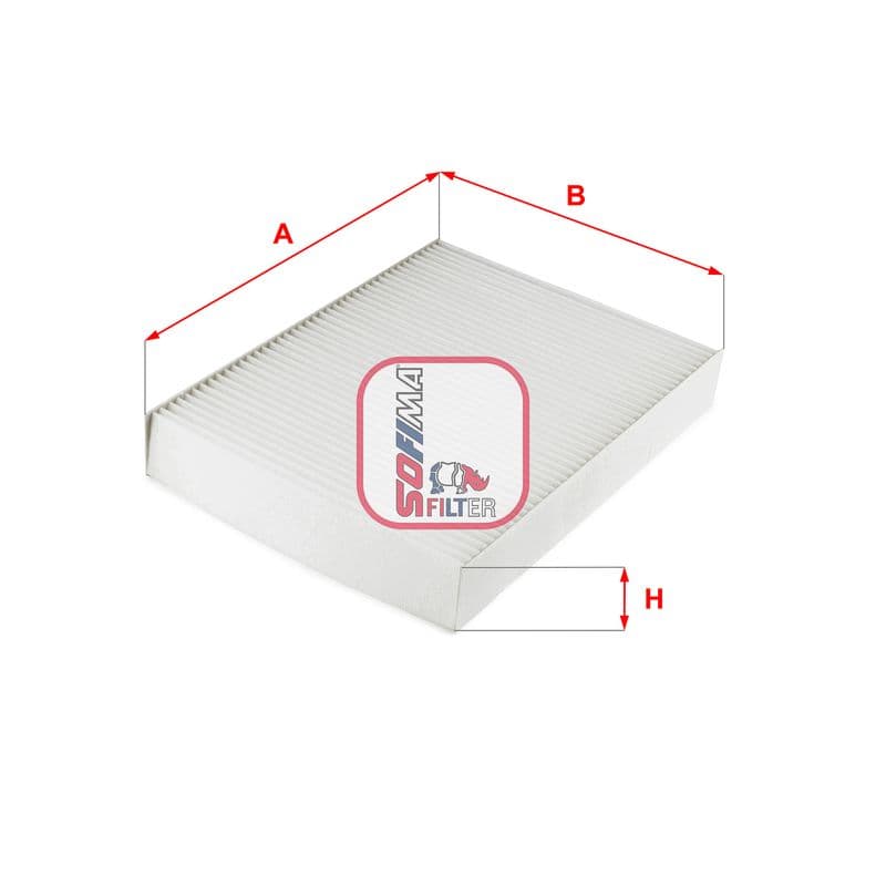 Filtru, aer habitaclu SOFIMA S 3276 C