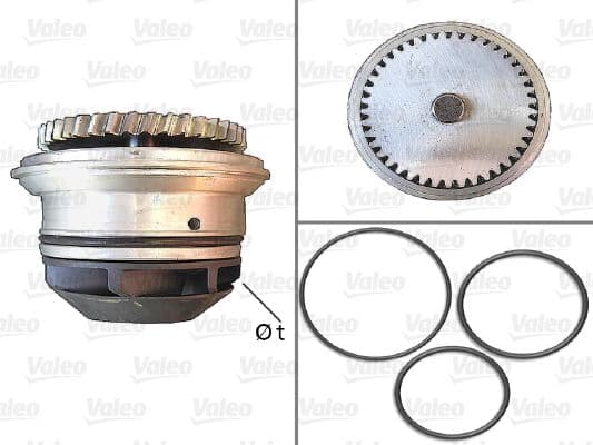 Pompă de apă, răcire motor VALEO 506877