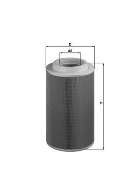 Filtru aer MAHLE LX 1801