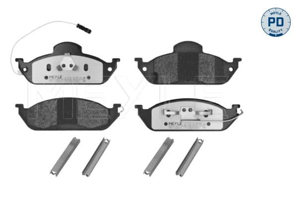 set placute frana,frana disc MEYLE -PD: Advanced performance and design. 025 231 9317/PD