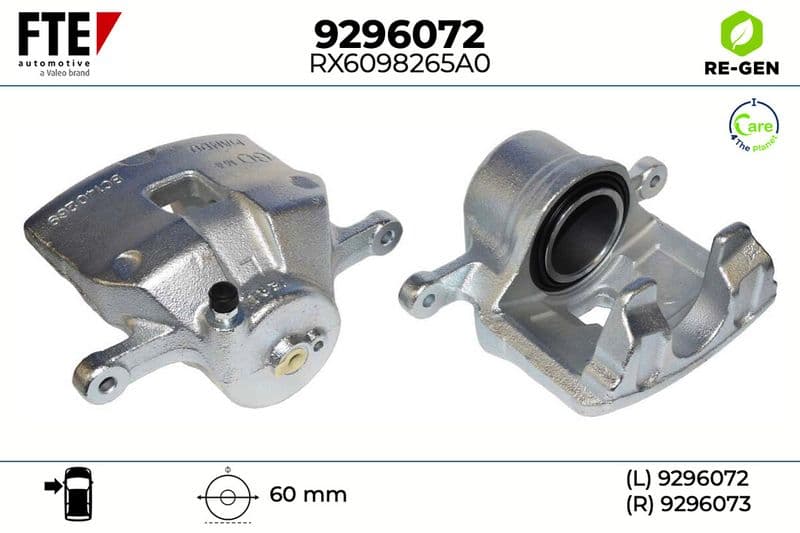 Etrier frana FTE 9296072