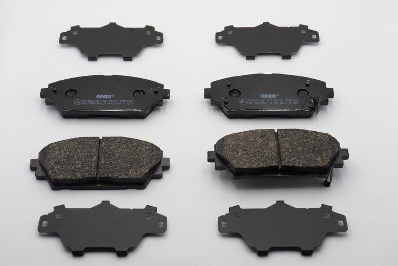 set placute frana,frana disc FERODO PREMIER ECO FRICTION FDB5346