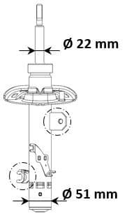 amortizor KYB Excel-G 3338061