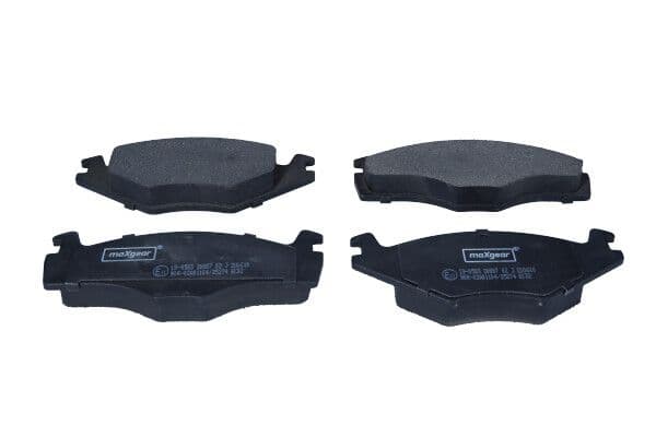 set placute frana,frana disc MAXGEAR 19-0583