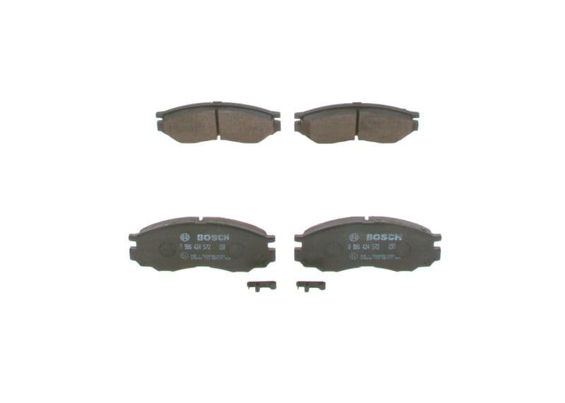set placute frana,frana disc BOSCH 0 986 424 572