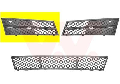 Grila ventilatie, bara protectie VAN WEZEL 0617592