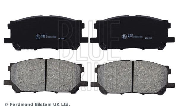 set placute frana,frana disc BLUE PRINT ADT342157