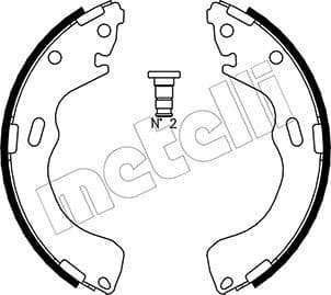 Set saboti frana METELLI 53-0216