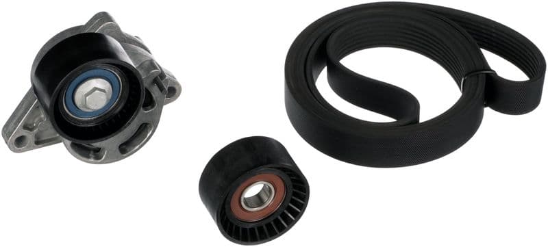 Set curea transmisie cu caneluri GATES Micro-V® K027PK1793