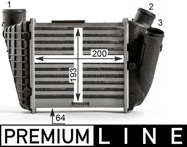 Intercooler, compresor MAHLE BEHR *** PREMIUM LINE *** CI 429 000P