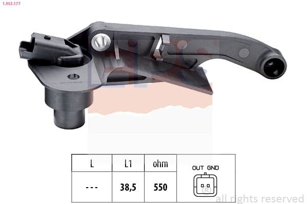 Senzor impulsuri, arbore cotit EPS Made in Italy - OE Equivalent 1.953.177