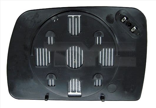 Sticla oglinda, oglinda retrovizoare exterioara TYC 303-0125-1