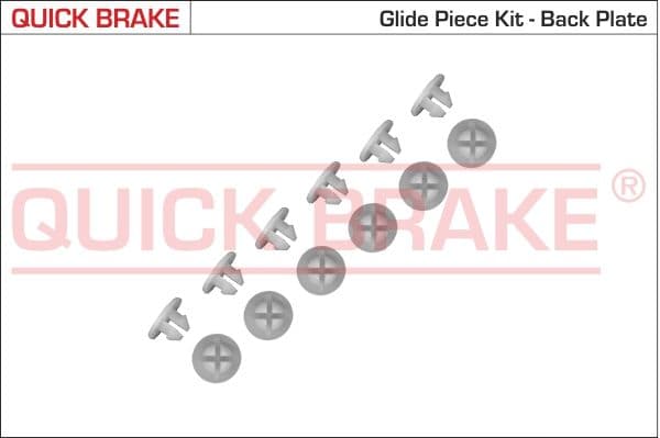Set accesorii, sabot de frana QUICK BRAKE 6859K