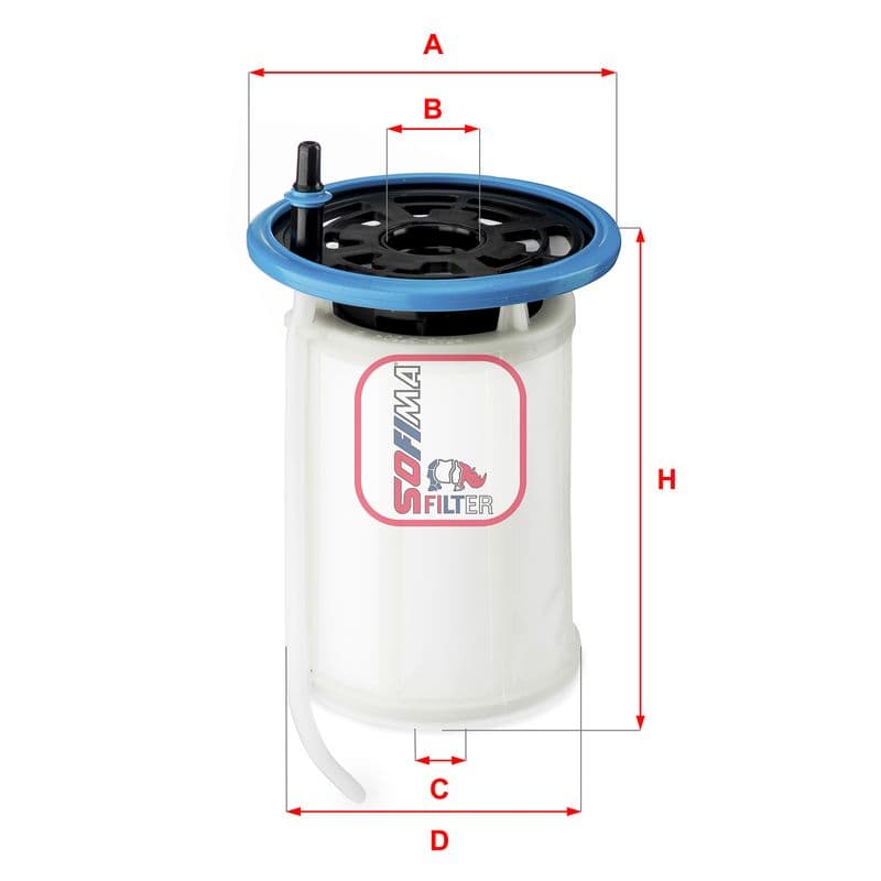 filtru combustibil SOFIMA S 6079 NE