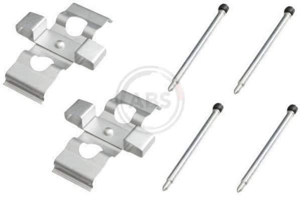 Set accesorii, placute frana ABS 1635Q