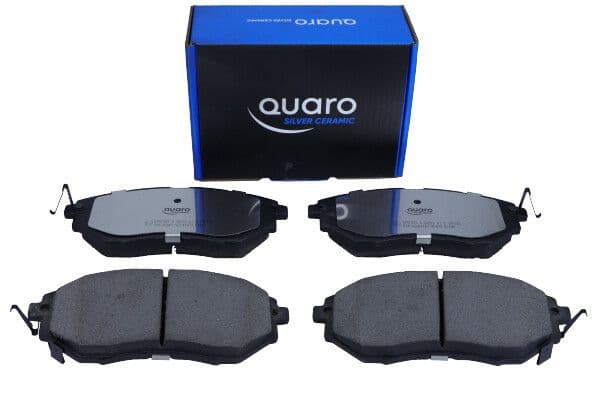 set placute frana,frana disc QUARO SILVER CERAMIC QP9736C