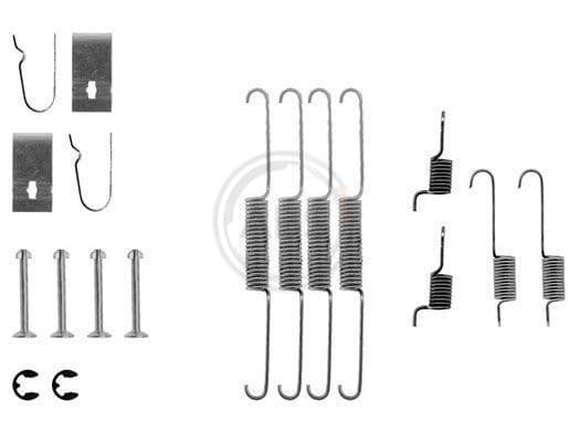 Set accesorii, sabot de frana ABS 0636Q