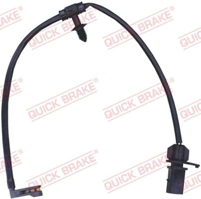 senzor de avertizare,uzura placute de frana QUICK BRAKE WS 0404 A