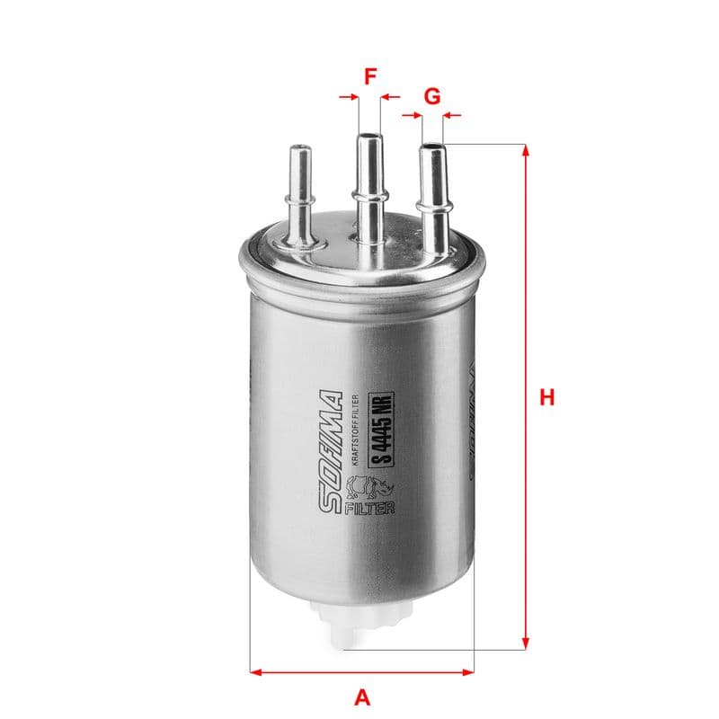 filtru combustibil SOFIMA S 4445 NR