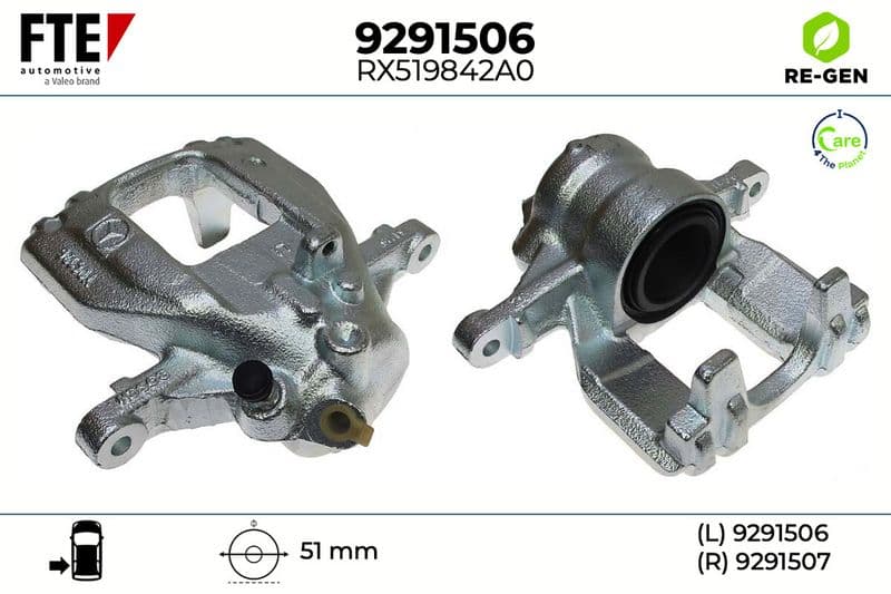 Etrier frana FTE 9291506