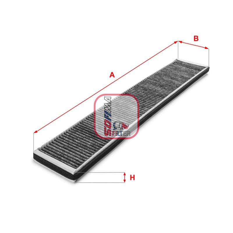 Filtru, aer habitaclu SOFIMA S 4121 CA