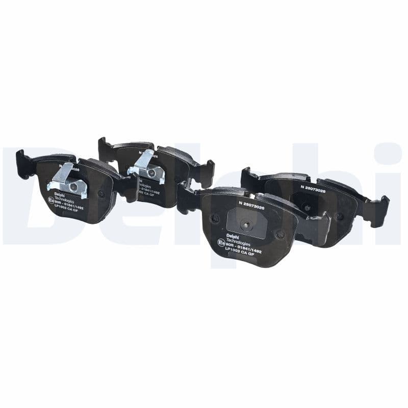 set placute frana,frana disc DELPHI LP1003