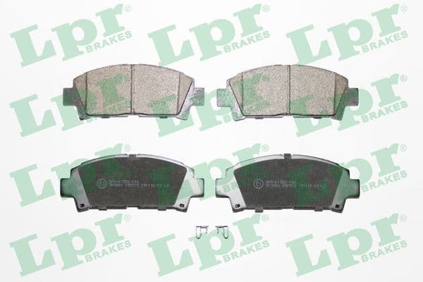 set placute frana,frana disc LPR 05P573
