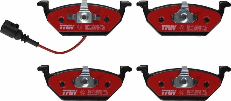 set placute frana,frana disc TRW DTEC COTEC GDB1658DTE