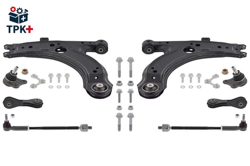 Set, suspensie roata TOPRAN t+ 115 802