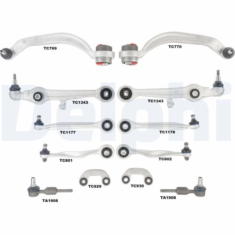 Set reparatie, bara stabilizatoare DELPHI TC1900KIT