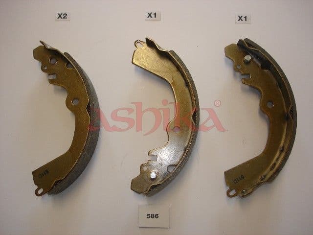 Set saboti frana ASHIKA 55-05-586