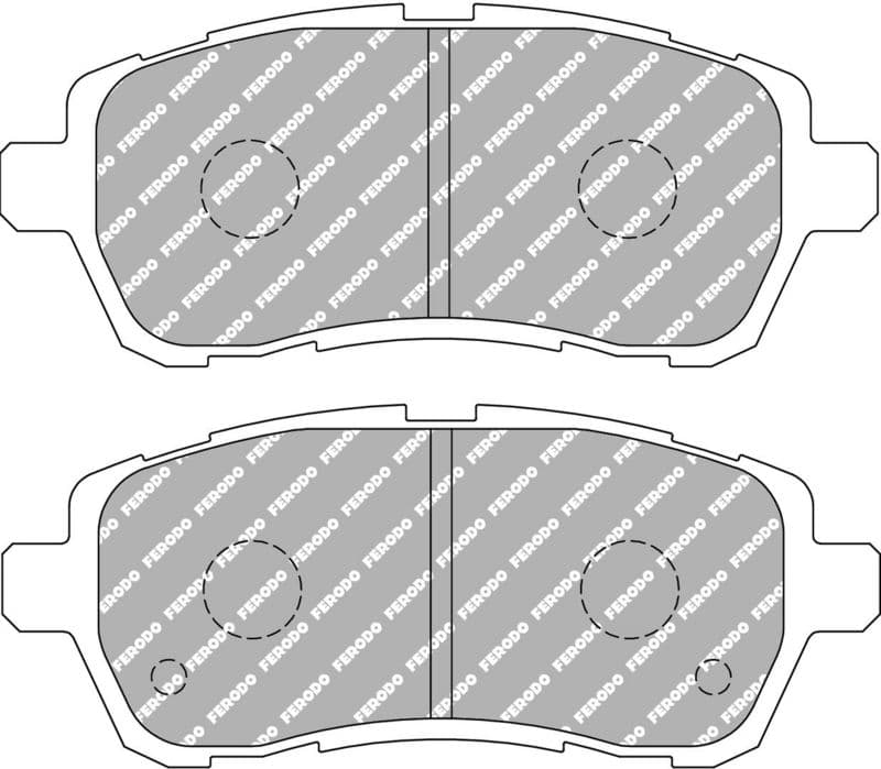 set placute frana,frana disc FERODO FCP4426R