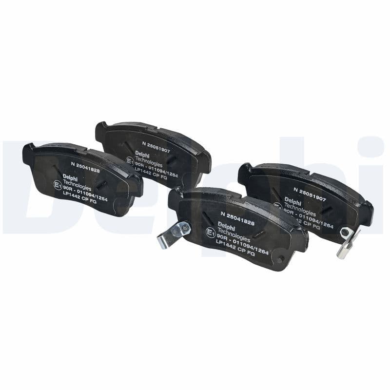 set placute frana,frana disc DELPHI LP1442