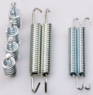 Set accesorii, sabot de frana DENCKERMANN B160185