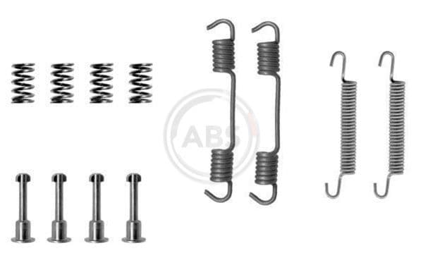 set accesorii, saboti frana parcare ABS 0708Q