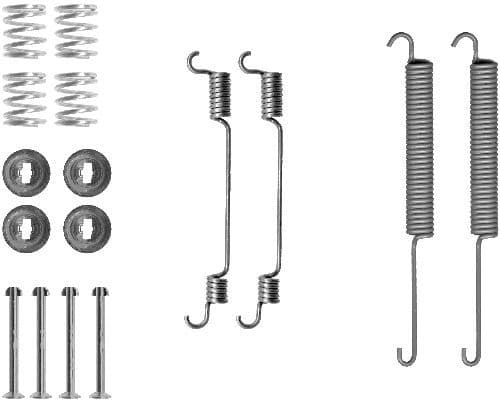 Set accesorii, sabot de frana TEXTAR 97012200