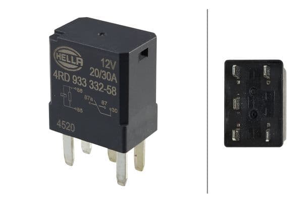 Releu, curent alimentare HELLA 4RD 933 332-581