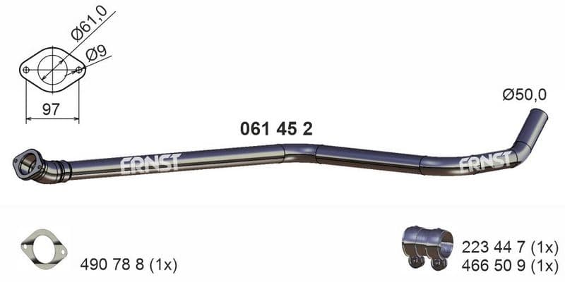 Racord evacuare ERNST 061452