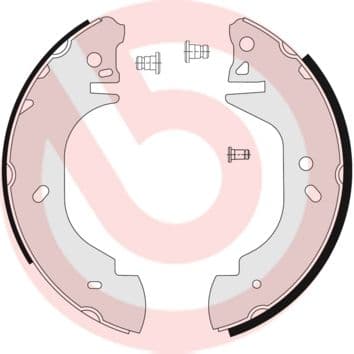 Set saboti frana BREMBO ESSENTIAL LINE S 24 523