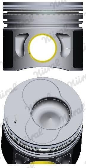 Piston NÜRAL 87-114907-65