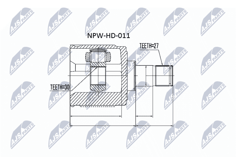 Set articulatie, planetara NTY NPW-HD-011
