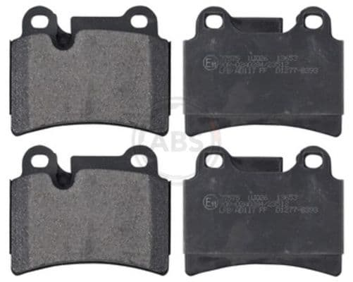 set placute frana,frana disc ABS 37575