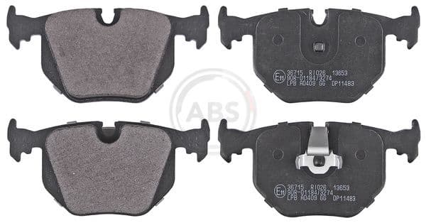 set placute frana,frana disc ABS 36715