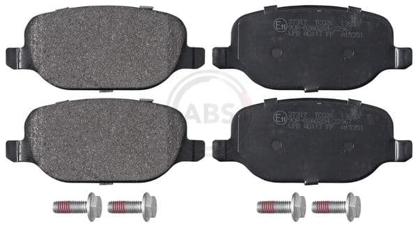 set placute frana,frana disc ABS 37317