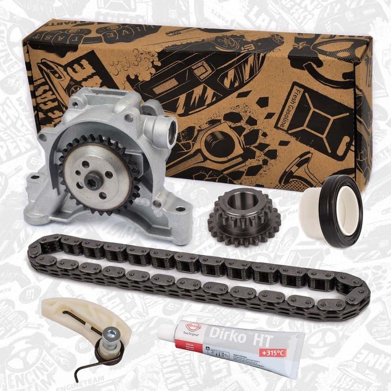 Set lant, antrenare pompa ulei ET ENGINETEAM RS0051VR1