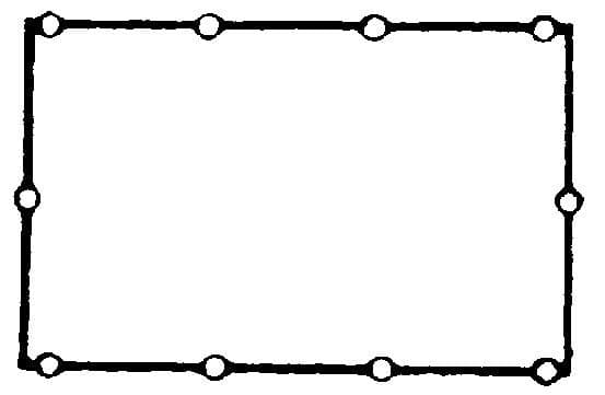 Garnitura, capac supape BGA RC2399