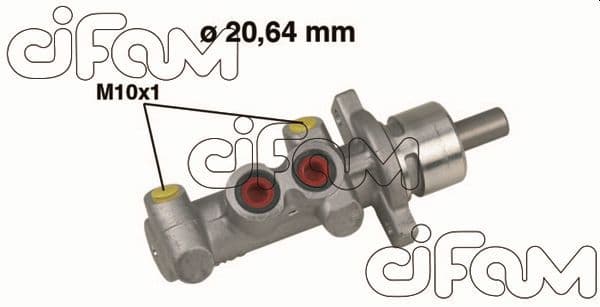 Pompa centrala, frana CIFAM 202-396